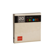 ELCO Papierservietten 24 cm x 24 cm, Crème