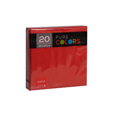 ELCO Papierservietten 24 cm x 24 cm, Rot