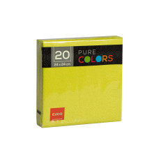 ELCO Papierservietten 24 cm x 24 cm, Grün