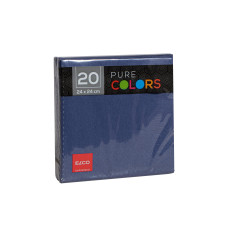 ELCO Papierservietten 24 cm x 24 cm, Dunkelblau