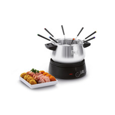 FRITEL Fondue FO2470 Edelstahl/Kunststoff 1.5 l 1500 W FRITEL Fondue FO2470 Edelstahl/Kunststoff 1.5 l 1500 W