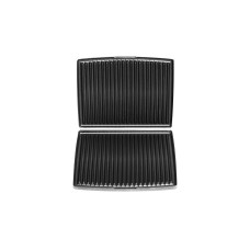 FRITEL Backplatten Grill Aluminium-Druckguss Schwarz FRITEL Backplatten Grill Aluminium-Druckguss Schwarz