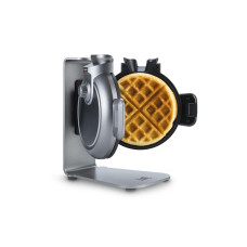 FRITEL Waffeleisen WA2224 Topfill, für runde Formen, Silber, 800 W FRITEL Waffeleisen WA2224 Topfill, für runde Formen, Silber, 800 W