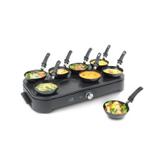 FRITEL Gourmet Wok und Pfannkuchen ALU/Kunststoff Schwarz 1500 W FRITEL Gourmet Wok und Pfannkuchen ALU/Kunststoff Schwarz 1500 W