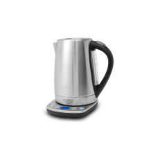 Caso Wasserkocher WK 2200 Edelstahl 1.7 l 2000 W Schwarz/Silber