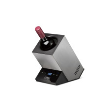 Caso WineCase One Inox Edelstahl silber/schwarz 72 W Caso WineCase One Inox Edelstahl silber/schwarz 72 W