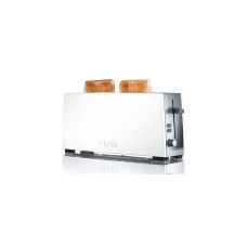 Graef Langschlitztoaster TO 91 Edelstahl/Aluminium weiss 880 W Graef Langschlitztoaster TO 91 Edelstahl/Aluminium weiss 880 W