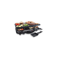 Steba Multi-Raclette RC28 Alu-Druckguss Schwarz 1400 W Steba Multi-Raclette RC28 Alu-Druckguss Schwarz 1400 W