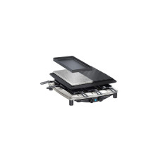 Steba Raclette RC4 Plus Deluxe Chrom Schwarz, 1450 W Steba Raclette RC4 Plus Deluxe Chrom Schwarz, 1450 W