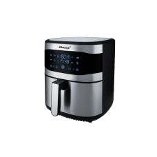 Steba Heissluftfritteuse HF 8000 XXL Edelstahl/schwarz 1800 W 8 l Steba Heissluftfritteuse HF 8000 XXL Edelstahl/schwarz 1800 W 8 l