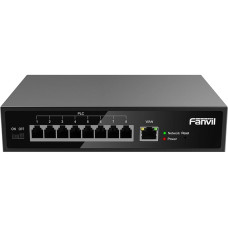 Fanvil PoE Switch PN8, 2-Wire 8 Port