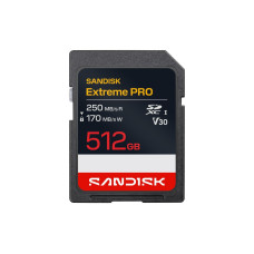 SanDisk SDXC Card Extreme PRO 512 GB SanDisk SDXC Card Extreme PRO 512 GB