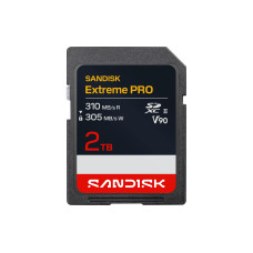 SanDisk SDXC Card Extreme PRO 310 2000 GB SanDisk SDXC Card Extreme PRO 310 2000 GB