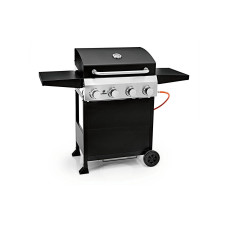 Landmann Gasgrill Black 4.0 125 cm, Stahl emalliert, Rost Edelstahl Landmann Gasgrill Black 4.0 125 cm, Stahl emalliert, Rost Edelstahl