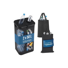 Wellenborg Pfandflaschen-Sammelbehälter Flaschen 100 l, Schwarz