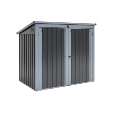 WESTMANN Mülltonnenbox 2x 240 L Anthrazit WESTMANN Mülltonnenbox 2x 240 L Anthrazit
