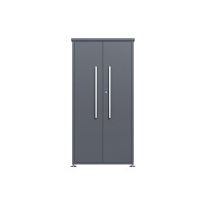 WESTMANN Gartenschrank mit Boden Capsa Anthrazit WESTMANN Gartenschrank mit Boden Capsa Anthrazit