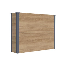 WESTMANN Talus XL Metall Holzoptik 100 x 25 x 77 cm WESTMANN Talus XL Metall Holzoptik 100 x 25 x 77 cm