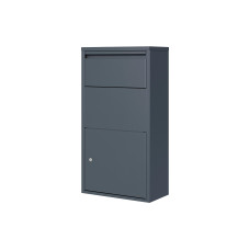 WESTMANN Briefkasten mit Paketbox Pollux Anthrazit WESTMANN Briefkasten mit Paketbox Pollux Anthrazit