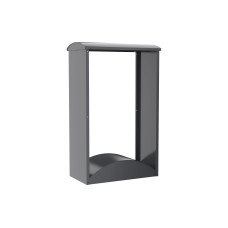WESTMANN Kaminholzregal Castra A Anthra Anthrazit 98 x 52 x 160 cm WESTMANN Kaminholzregal Castra A Anthra Anthrazit 98 x 52 x 160 cm