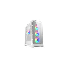 Cougar Duoface ARGB Midi-Tower, Weiss, Sichtfenster