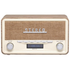 Denver DAB-18 lW DAB+ FM Retro Echtholzgehäuse Bluetooth AUX LCD Denver DAB-18 lW DAB+ FM Retro Echtholzgehäuse Bluetooth AUX LCD