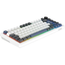 DELTACO Mech. Keyboard Gasket DK480 GAM-205-W-CH PBT keycaps DELTACO Mech. Keyboard Gasket DK480 GAM-205-W-CH PBT keycaps