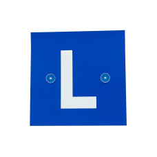 For The Drivers L-Schild vollmagnetisch, 16 x 16 cm For The Drivers L-Schild vollmagnetisch, 16 x 16 cm