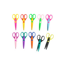 Creativ Company Musterschere, 16 cm, 10 Stück