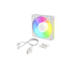 Arctic Cooling BioniX P14 Weiss, 140 mm, PWM, A-RGB