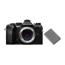 OM-System Fotokamera OM-5 II Body inkl. Akku Schwarz