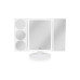Rio Kosmetikspiegel Full Size Makeup Mirror Weiss Rio Kosmetikspiegel Full Size Makeup Mirror Weiss