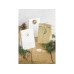 Heyda Adventskalender Set 18 x 9.7 x 6 cm, Gold/Natur/Weiss Heyda Adventskalender Set 18 x 9.7 x 6 cm, Gold/Natur/Weiss