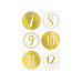 Heyda Adventskalender Set 24 x 13 x 7.5 cm, Gold/Natur/Weiss Heyda Adventskalender Set 24 x 13 x 7.5 cm, Gold/Natur/Weiss