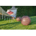 STT Laterne Solar Antic Ball Boho, Ø 30 cm, Braun