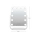 Rio Kosmetikspiegel Hollywood Glamour Weiss Rio Kosmetikspiegel Hollywood Glamour Weiss