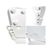 Rio Kosmetikspiegel Hollywood Glamour Weiss Rio Kosmetikspiegel Hollywood Glamour Weiss