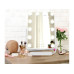 Rio Kosmetikspiegel Hollywood Glamour Weiss Rio Kosmetikspiegel Hollywood Glamour Weiss