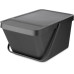 Brabantia Recyclingbehälter Sort & Go 20 l, Grau Brabantia Recyclingbehälter Sort & Go 20 l, Grau