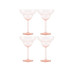 Bodum Outdoor-Martiniglas Oktett 250 ml, Rosa, 4 Stück Bodum Outdoor-Martiniglas Oktett 250 ml, Rosa, 4 Stück