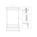 Songmics Garderobe mit Schuhablage 92 x 173 x 41 cm, Beige