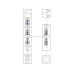 diaqua® Wasch-/Spülmaschinen Set Messing verchromt diaqua® Wasch-/Spülmaschinen Set Messing verchromt