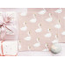 Partydeco Papierservietten Lovely Swan Rosa, 33 x 33 cm, 20 Stück Partydeco Papierservietten Lovely Swan Rosa, 33 x 33 cm, 20 Stück