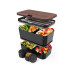 Umami Lunchbox Nestable L Walnut Black Umami Lunchbox Nestable L Walnut Black
