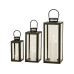 Boltze Laterne Arana 3-teilig, Braun/Transparent Boltze Laterne Arana 3-teilig, Braun/Transparent