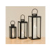 Boltze Laterne Arana 3-teilig, Braun/Transparent Boltze Laterne Arana 3-teilig, Braun/Transparent
