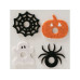 Boltze Glasmarkierer Spooky 4-teiliges Set