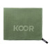 KOOR Badetuch Waffle 75 × 130 cm, Grün KOOR Badetuch Waffle 75 × 130 cm, Grün