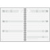 Simplex Wochenagenda Simply black 2027 3T/1S, 148 x 208 mm, Schwarz