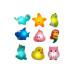 Totally Splash Leuchtende Badefiguren 9 Stück Totally Splash Leuchtende Badefiguren 9 Stück
